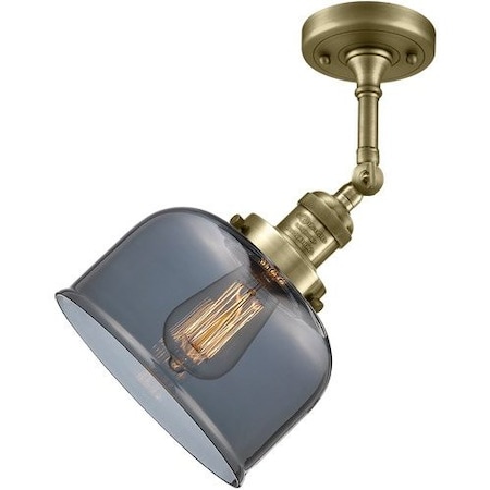 Innovations Lighting One Light Vintage Dimmable Led Semi-Flush Mount, 527781 201F-AB-G73-LED